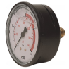 Manometro Scala 0÷80 Bar alla glicerina diametro 63 mm  Attacco posteriore 1/4" Gas