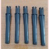 KIT 5 PEZZI ASTINA CORTA  NERA LISAM CODICE P1537C